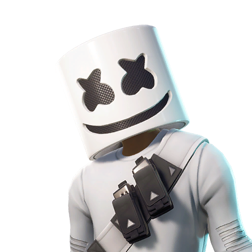 Fortnite Marshmello Png Clipart (beige, white, gray, lavender, silver)