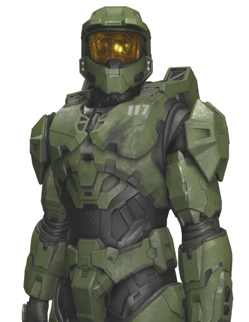 Fortnite Master Chief Png File (indigo, black)