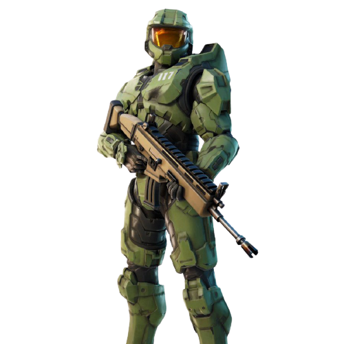 Fortnite Master Chief Png Hd (black)