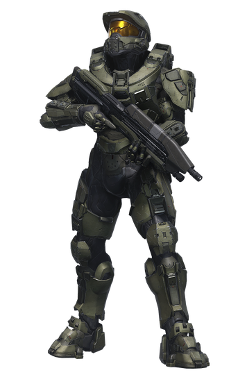 Fortnite Master Chief Png Image (black)