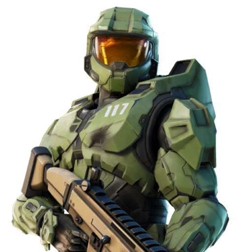 Fortnite Master Chief Png Photos (teal, black, white)