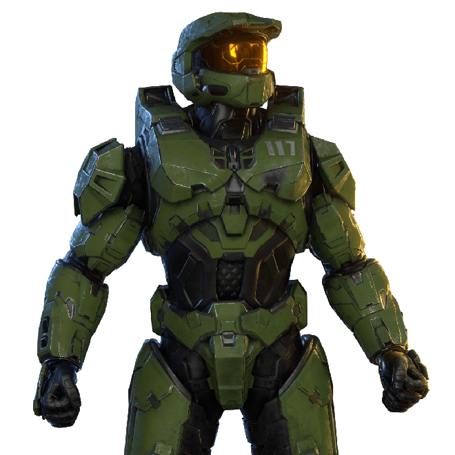 Fortnite Master Chief Png Picture (gray)