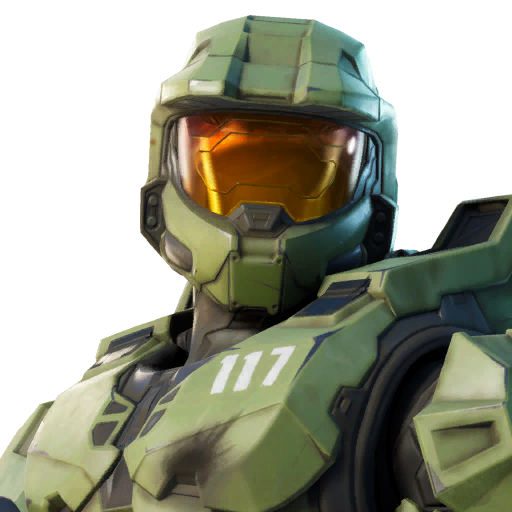 Fortnite Master Chief Png (black, olive)