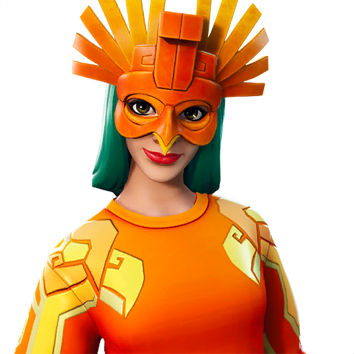 Fortnite Maven Png Image (orange, white)