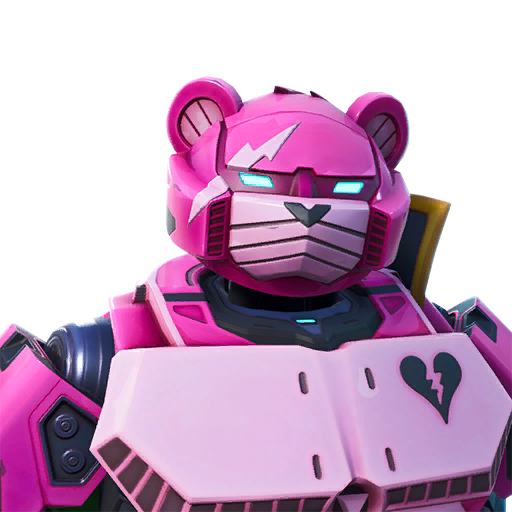 Fortnite Mecha Team Leader Png Pic (black, plum)