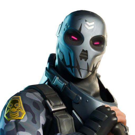 Fortnite Metal Mouth Png (teal, black, gray)