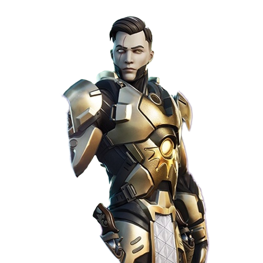 Fortnite Midas Png File (black, white)