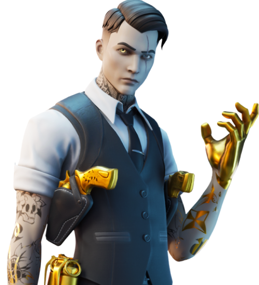 Fortnite Midas Png Isolated Hd (teal, black, navy)