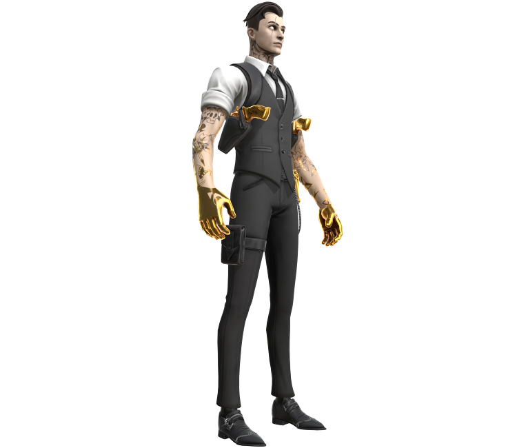 Fortnite Midas Png Pic (indigo, black)