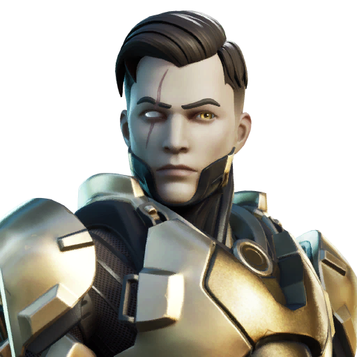 Fortnite Midas Rex Png (black, white)