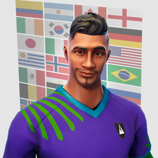 Fortnite Midfield Maestro Png (indigo, black)