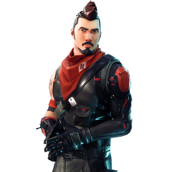 Fortnite Midnight Ops Png (black)