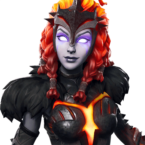 Fortnite Molten Omen Png File (black, gray)