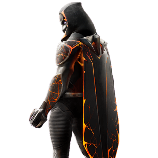 Fortnite Molten Omen Png Hd (black)