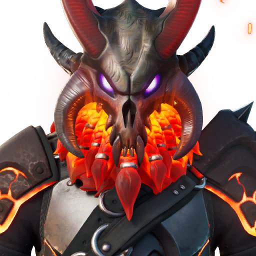 Fortnite Molten Omen Png Photo (salmon, red, white)