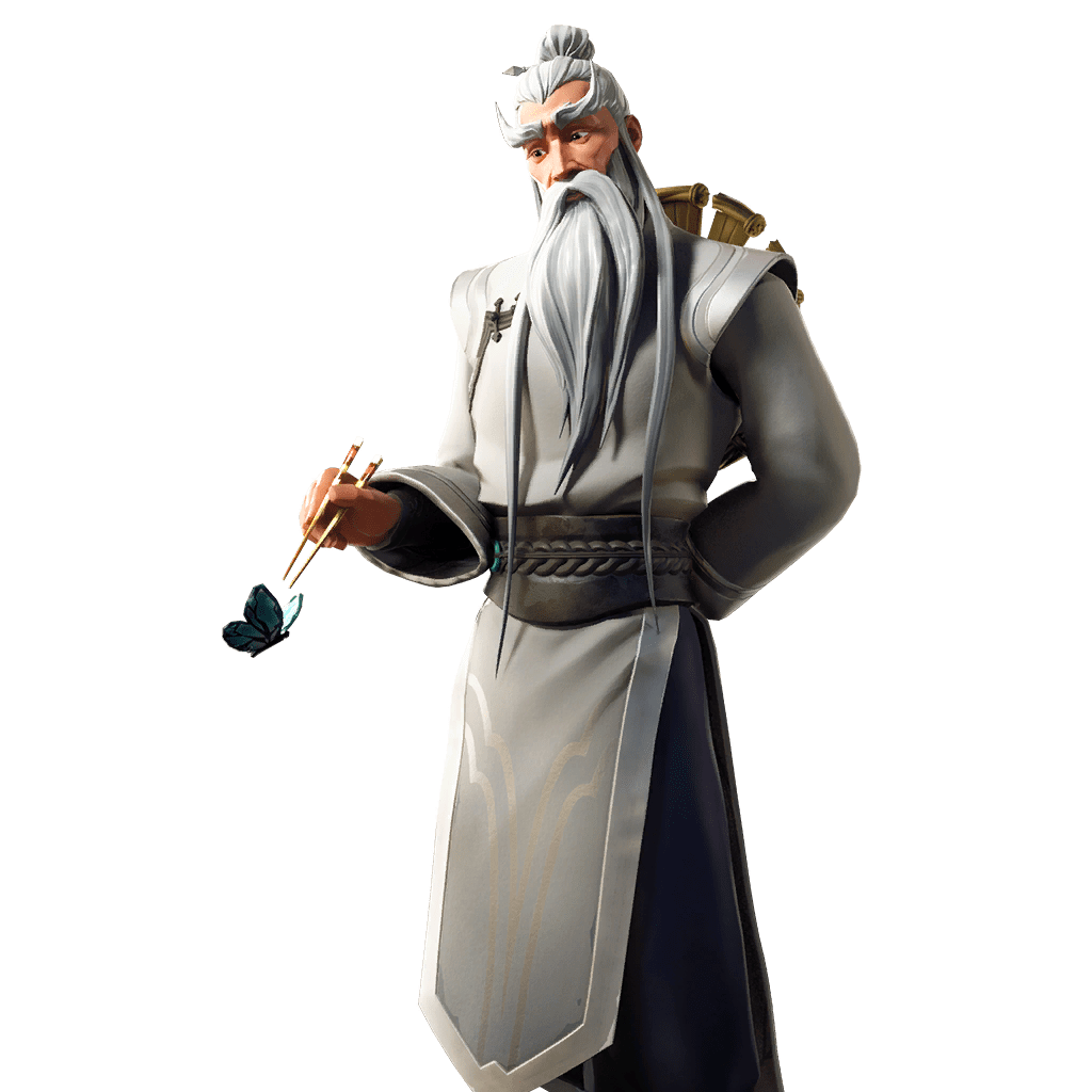 Fortnite Monks Png (black, gray)