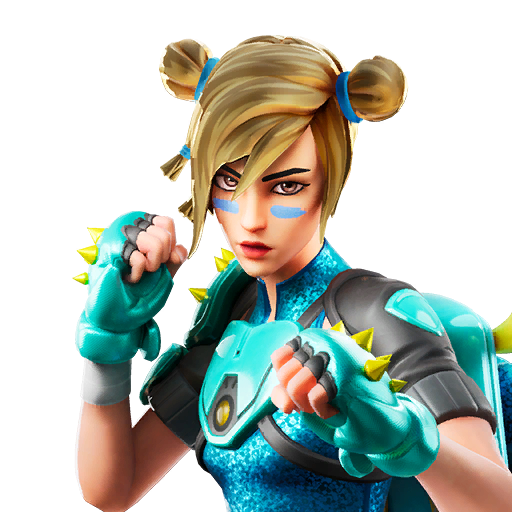 Fortnite Moxie Png (teal, black)