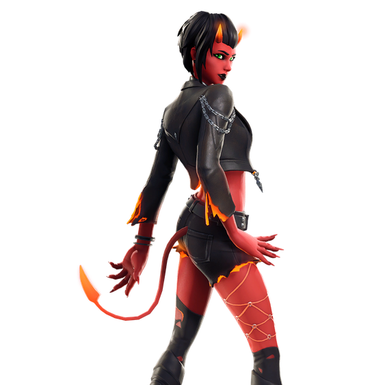 Fortnite Mullet Marauder Png File (black)