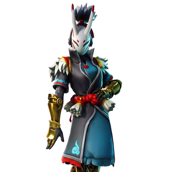 Fortnite Nara Png (black)