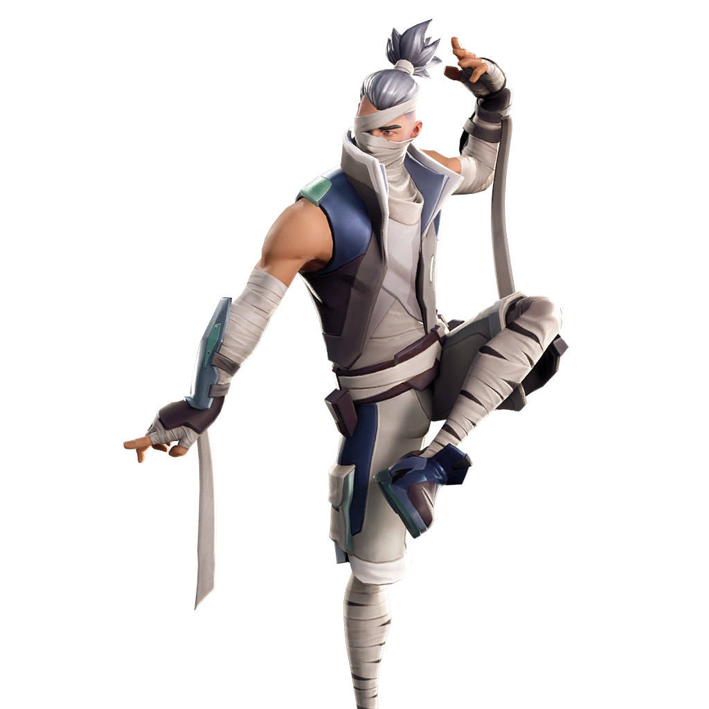 Fortnite Ninja Skin Png (black, gray)