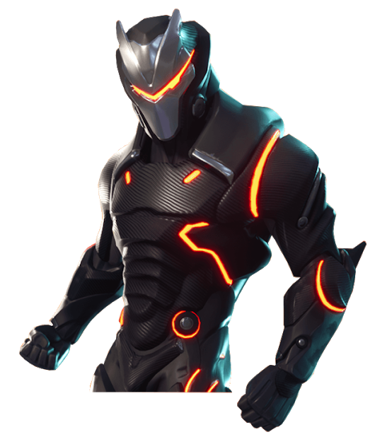 Fortnite Omega Png Clipart (black)