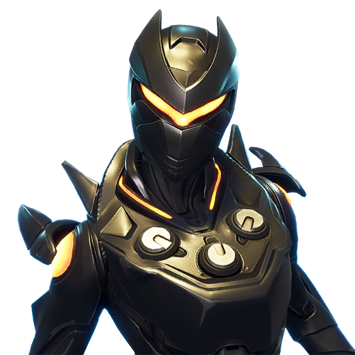 Fortnite Omega Png (black, white)