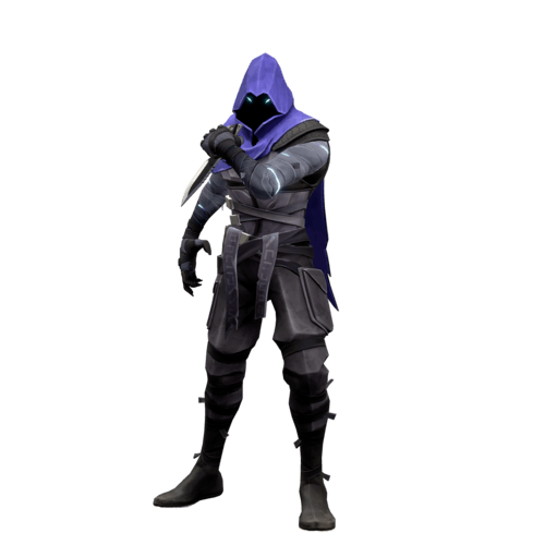 Fortnite Omen Png Hd (black, gray)