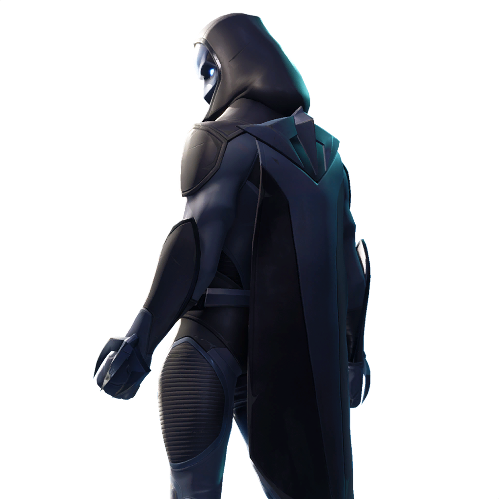 Fortnite Omen Png Photo (black, white)