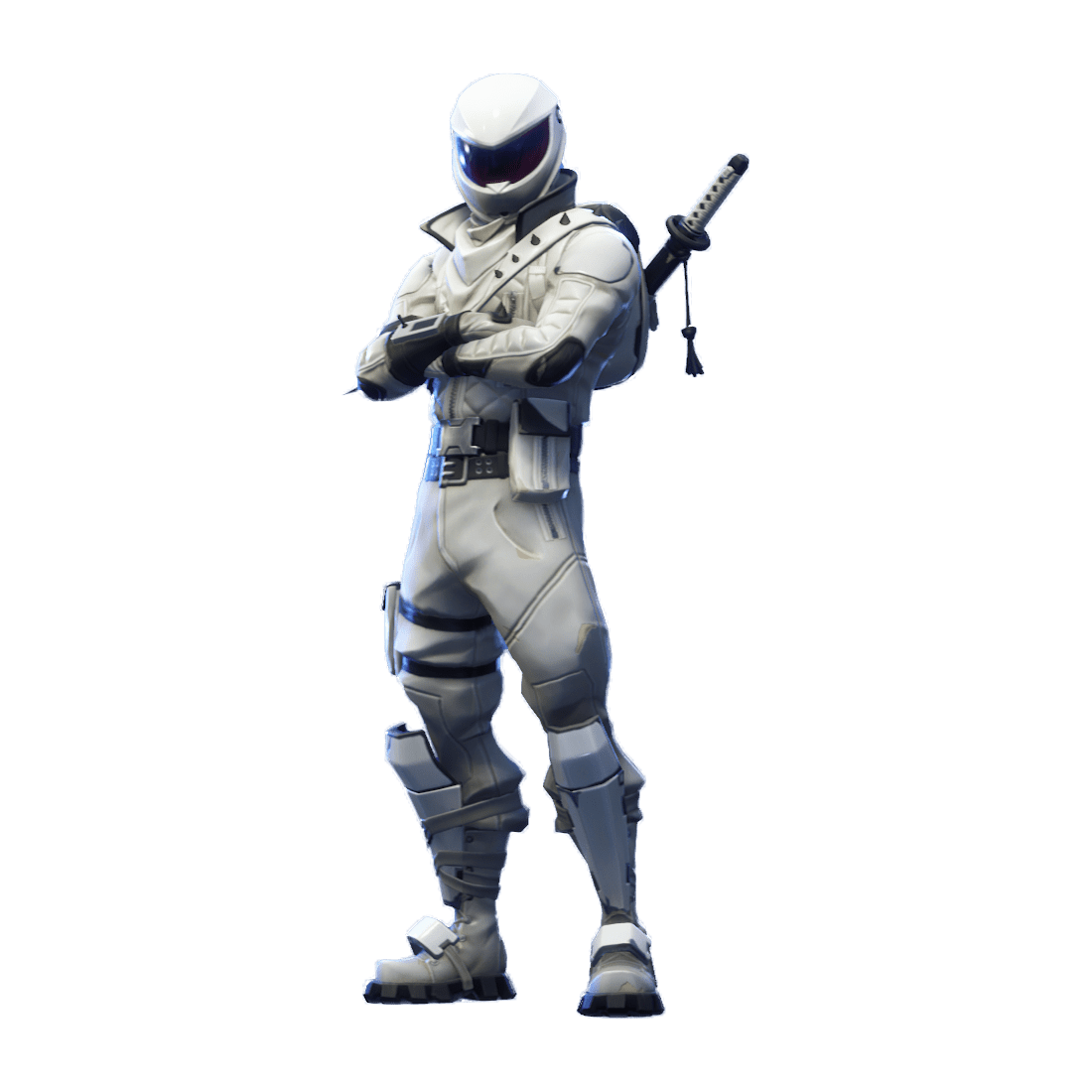 Fortnite Overtaker Png Image (gray)