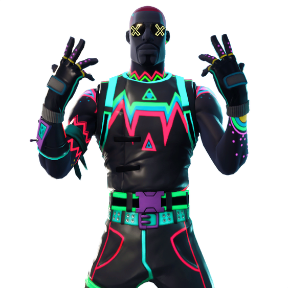 Fortnite Png Hd (black)