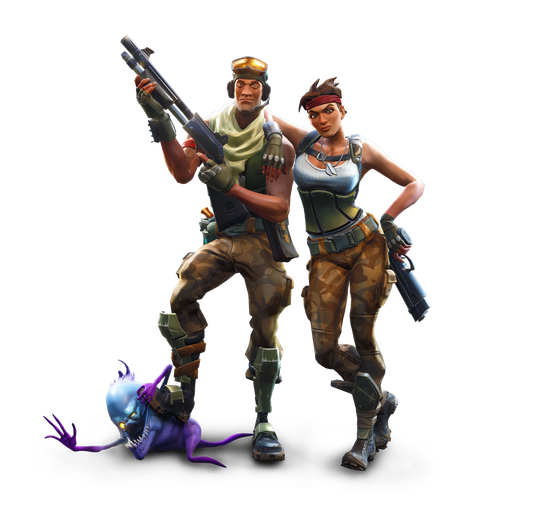 Fortnite Png (black)