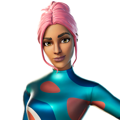 Fortnite Party Diva Png Hd (teal, black, navy)