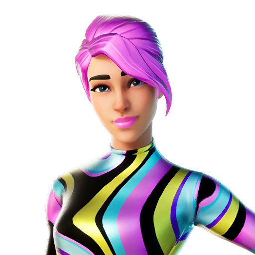 Fortnite Party Diva Png (black)