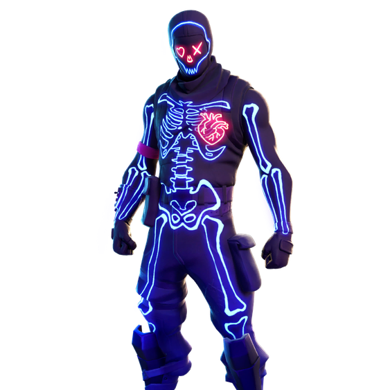 Fortnite Party Trooper Png Hd (black, navy)