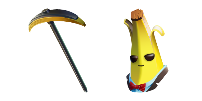 Fortnite Peely Png Pic (black, yellow)