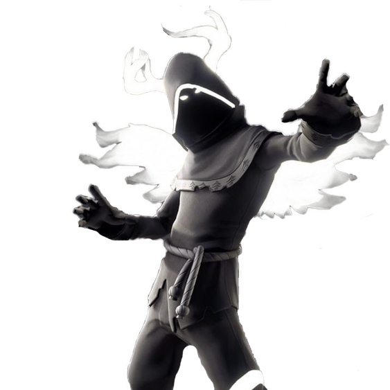 Fortnite Perfect Shadow Png (black, white)