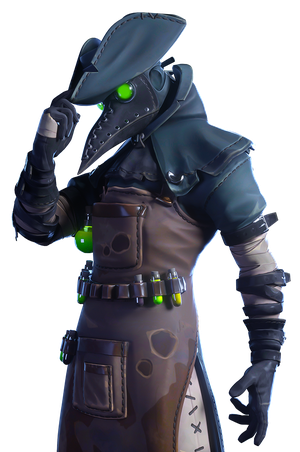 Fortnite Plague Png Pic (black)