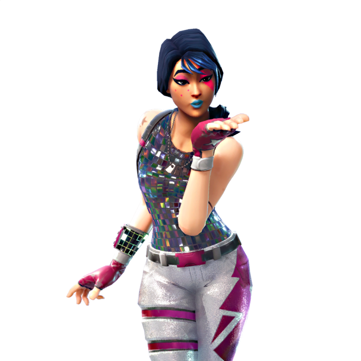 Fortnite Poised Playmaker Png Hd (black, silver, white)