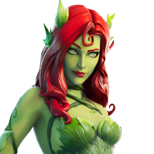 Fortnite Poison Ivy Png (black, maroon, gray, white)