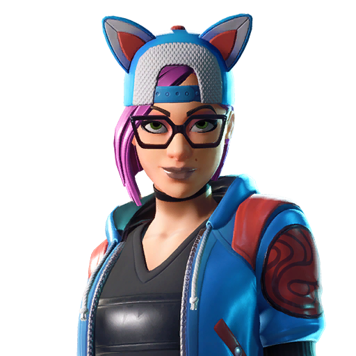 Fortnite Prodigy Png (teal, purple, silver, lavender)