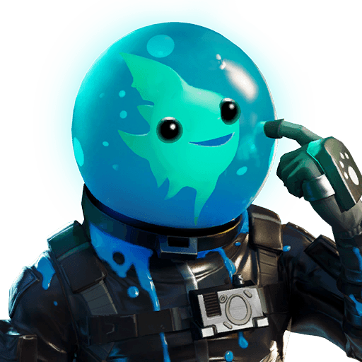 Fortnite Professor Slurpo Png Pic (teal, black, gray, greenish blue)