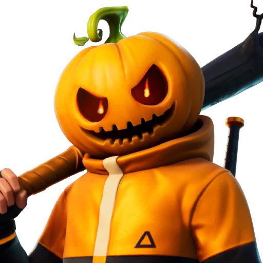 Fortnite Punk Png (black, orange, white)