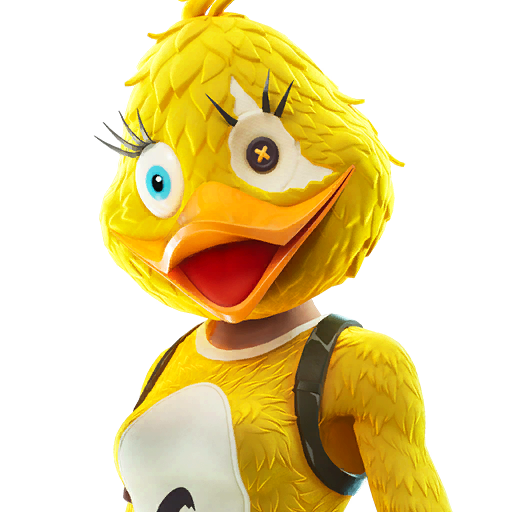 Fortnite Quackling Png Hd (black, gold, silver)