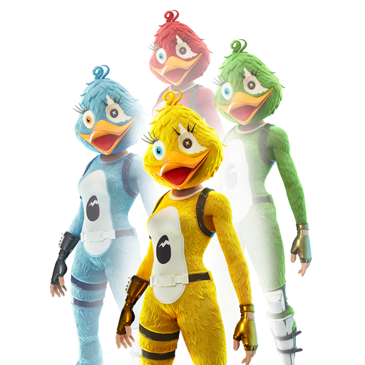 Fortnite Quackling Png (black)