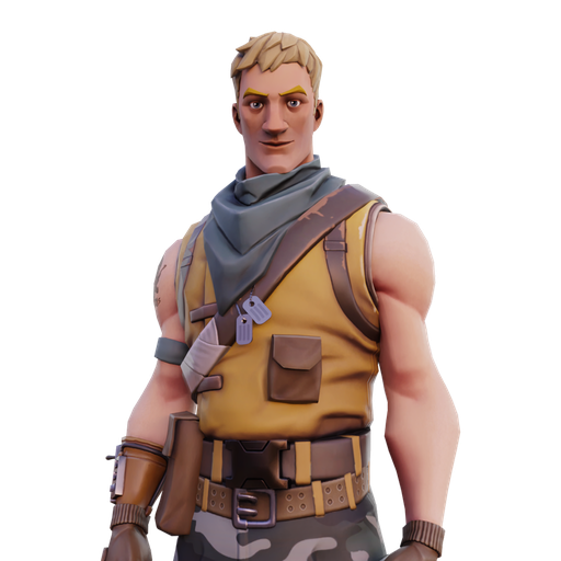 Fortnite Ranger Png (black, silver)