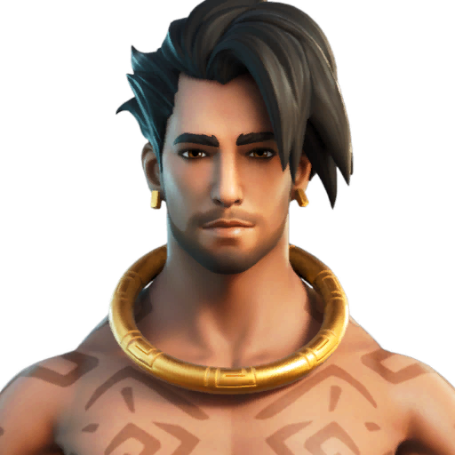 Fortnite Raz Png (black, salmon)