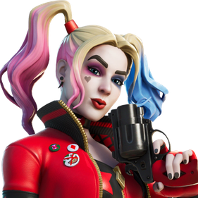 Fortnite Rebirth Harley Quinn Png Hd (black, beige)