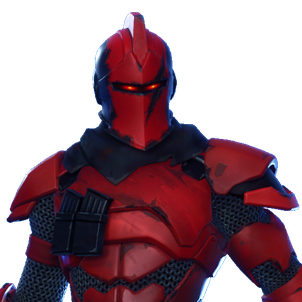 Fortnite Red Knight Png File (black)