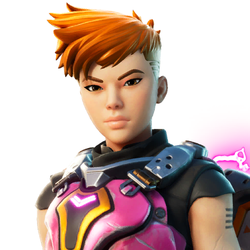 Fortnite Reese Png Hd (black, purplish red, white)