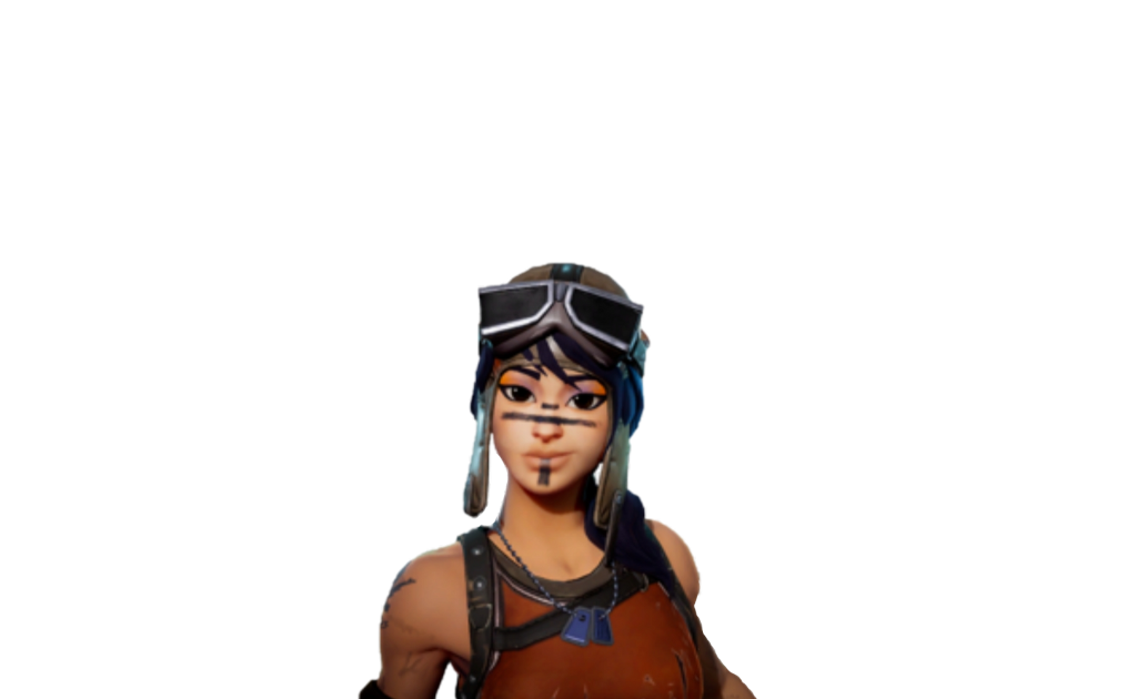 Fortnite Renegade Png Hd (black, maroon, salmon)